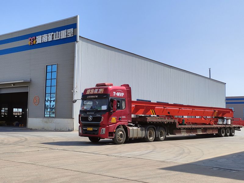 電動葫蘆門式起重機(jī)  MHxh10t—14m 外懸3.5/1.5m 制作完成，發(fā)往青海交付客戶使用